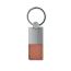 COLUMBUS PU and metal key ring