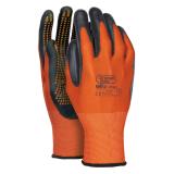 Rokavice Orange Dots 7362
